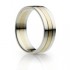18ct gold two tone wedding ring
